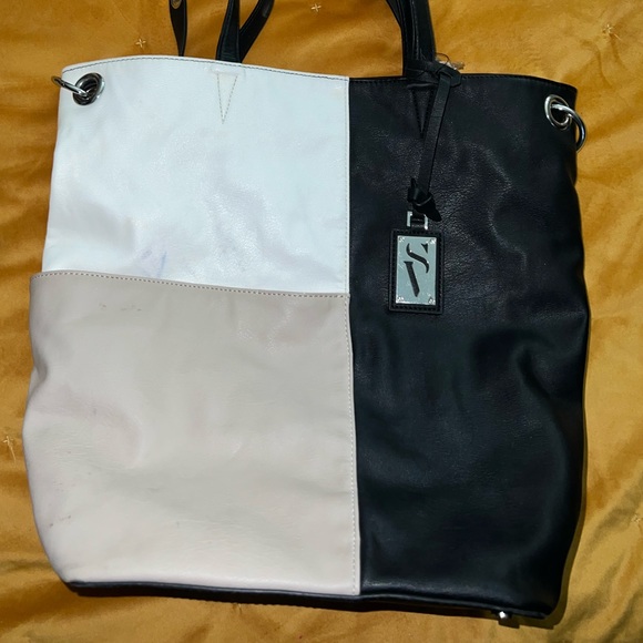 Simply Vera Vera Wang Tri-Colored Tote - Picture 2 of 3